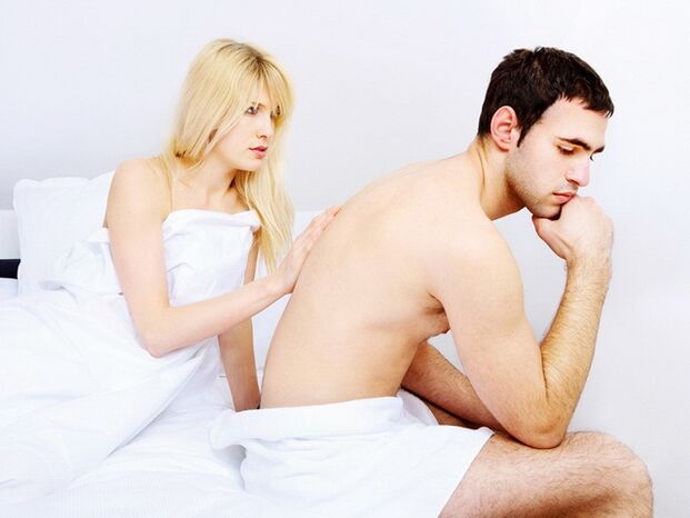 problémy s potencí u mužů v posteli
