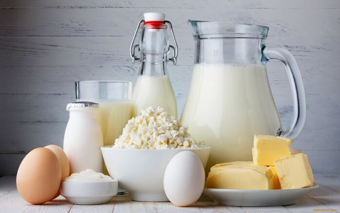 Mléko a mléčné výrobky pro prevenci impotence